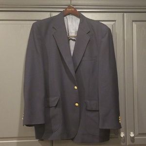 Stafford 2 Front Button Blue Blazer 44R